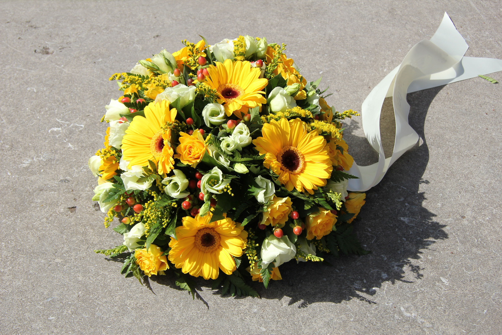Yellow Gerbera Daisies